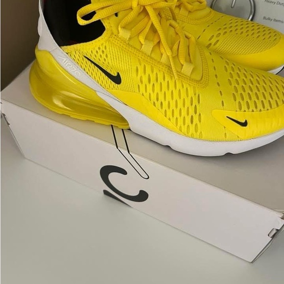 Nike Shoes - Nike Air Max 270 in Vibrant Yellow and Black